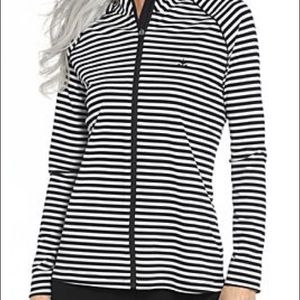 Navy & White Striped Sporty Ralph Lauren Jacket